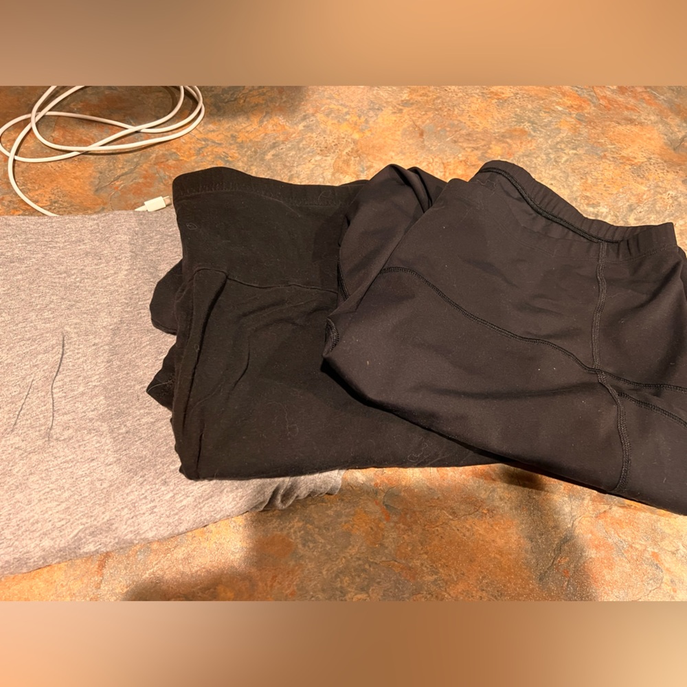 3 pair maternity leggings size 2xl